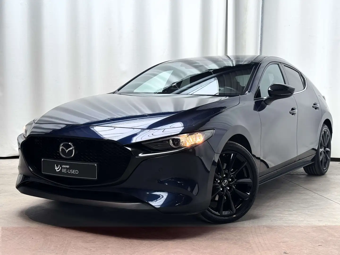 Mazda 3 2.0i Skyactiv-X Homura / 28.680 KM / Garantie 2029 Bleu - 1