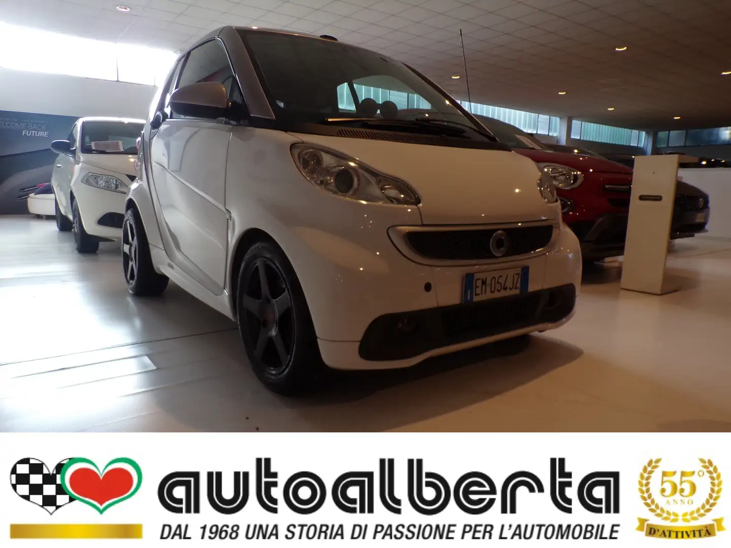 smart forTwo Cabrio 1.0 mhd Pulse 71cv FL (MOTORE ZERO KM) Bianco - 1