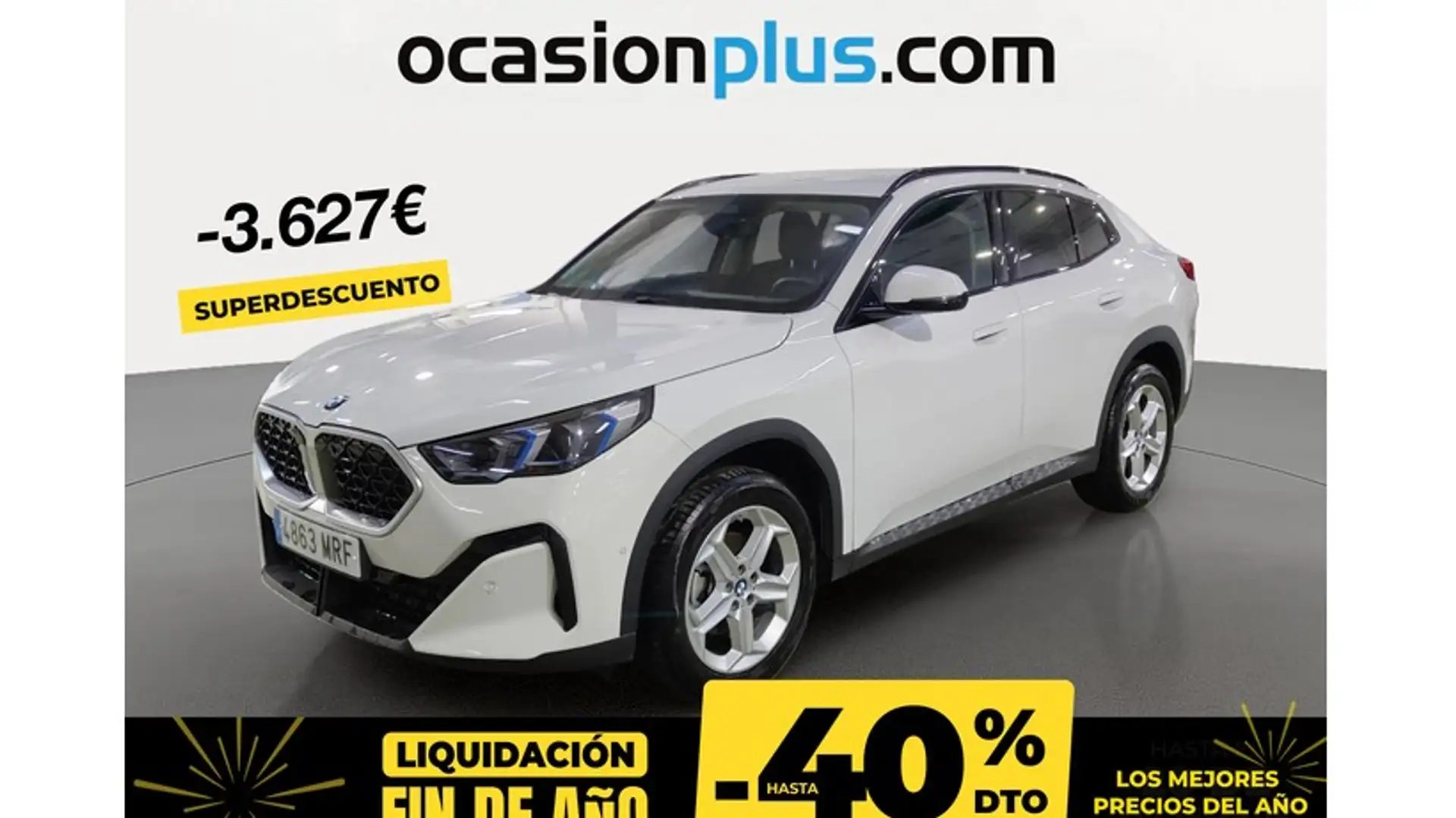 BMW X2 sDrive 18dA Blanc - 1