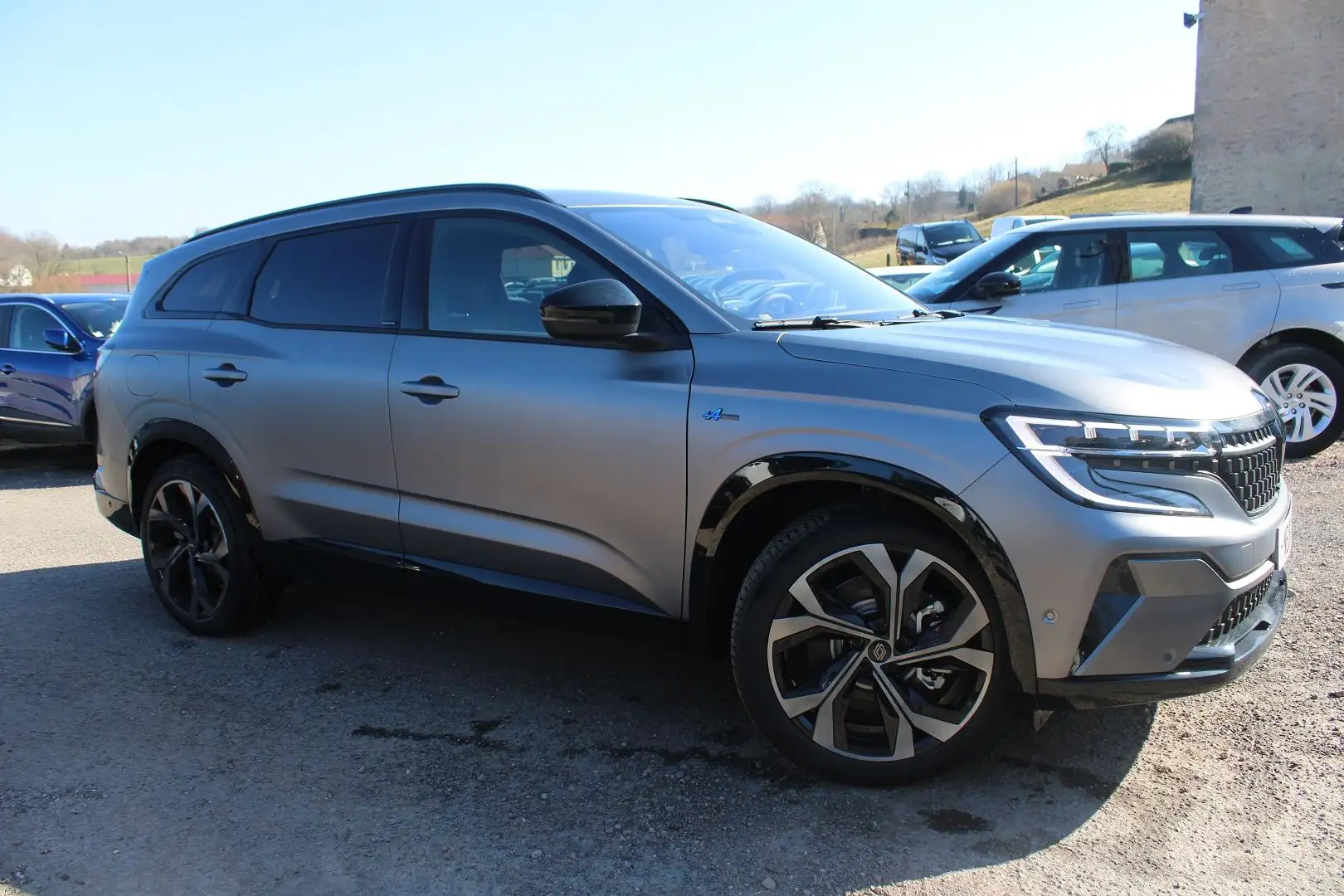 Renault Espace ESPRIT ALPINE 200 CV HYBRIDE \7 PLACES\ GPS 3D 4 C Gris - 1