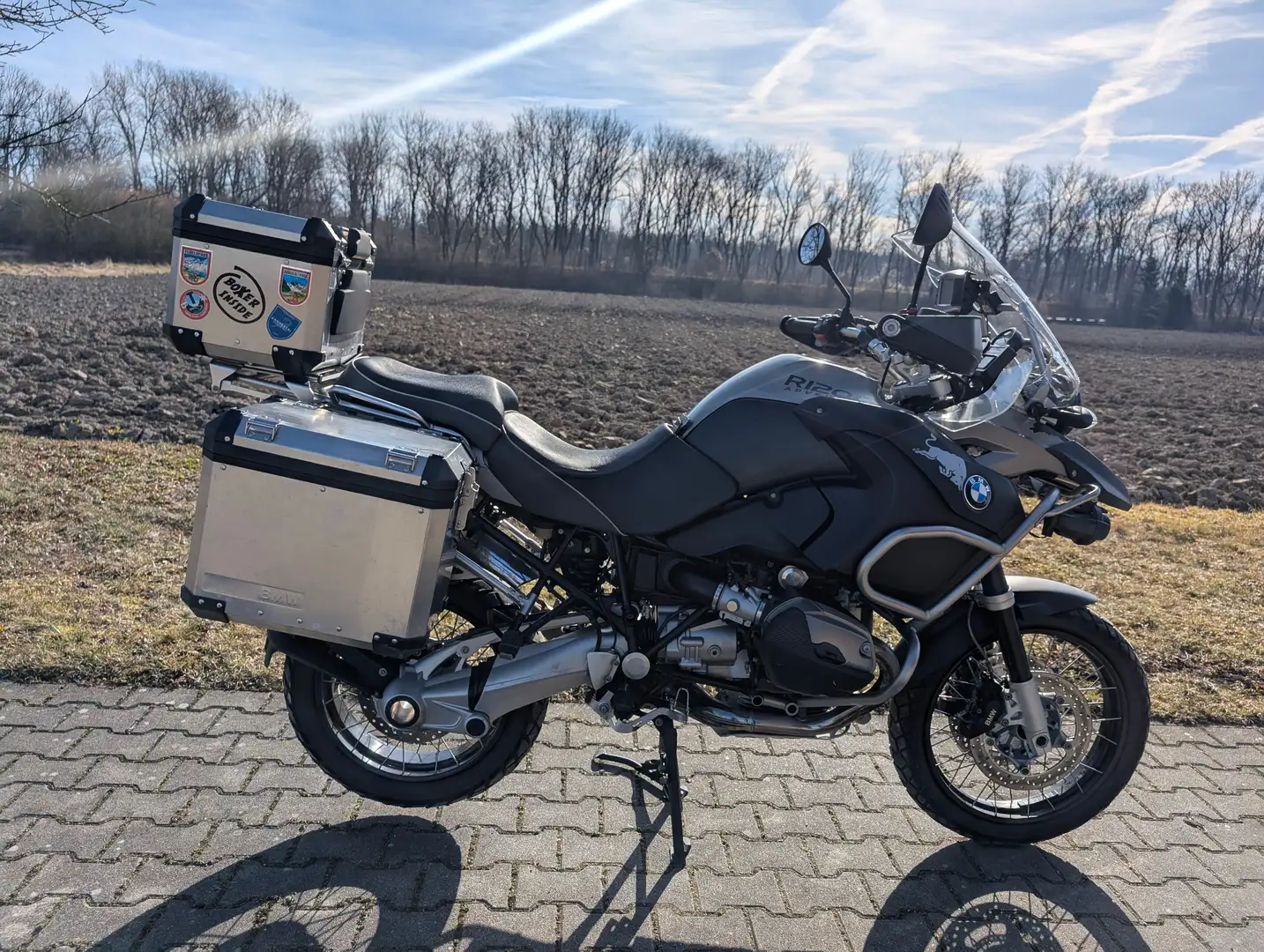 BMW R 1200 GS Adventure Triple Black Fekete - 1