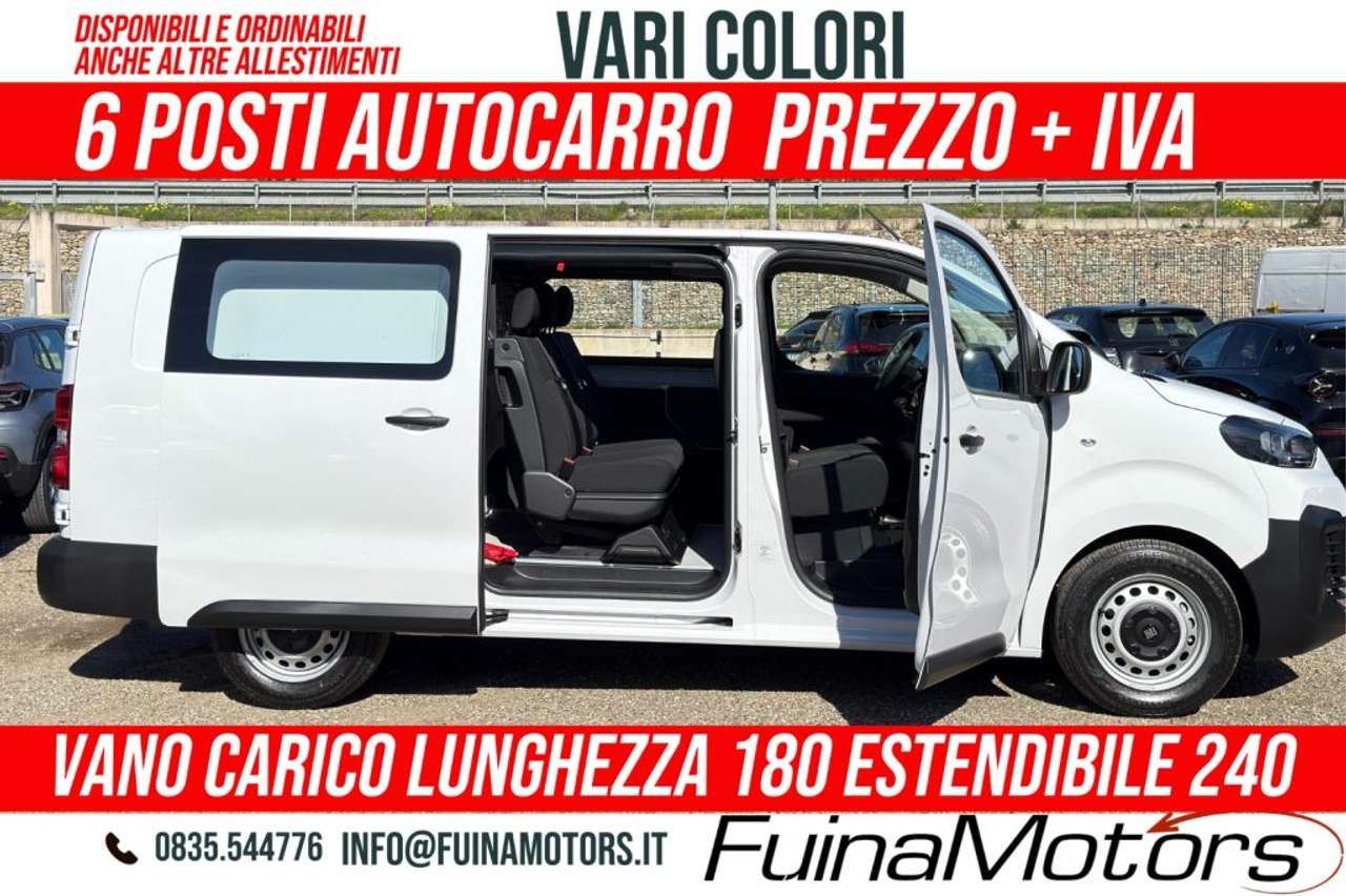 Fiat Scudo 2.2 Multijet 150 CV XL L3 H1 6 POSTI NUOVO
