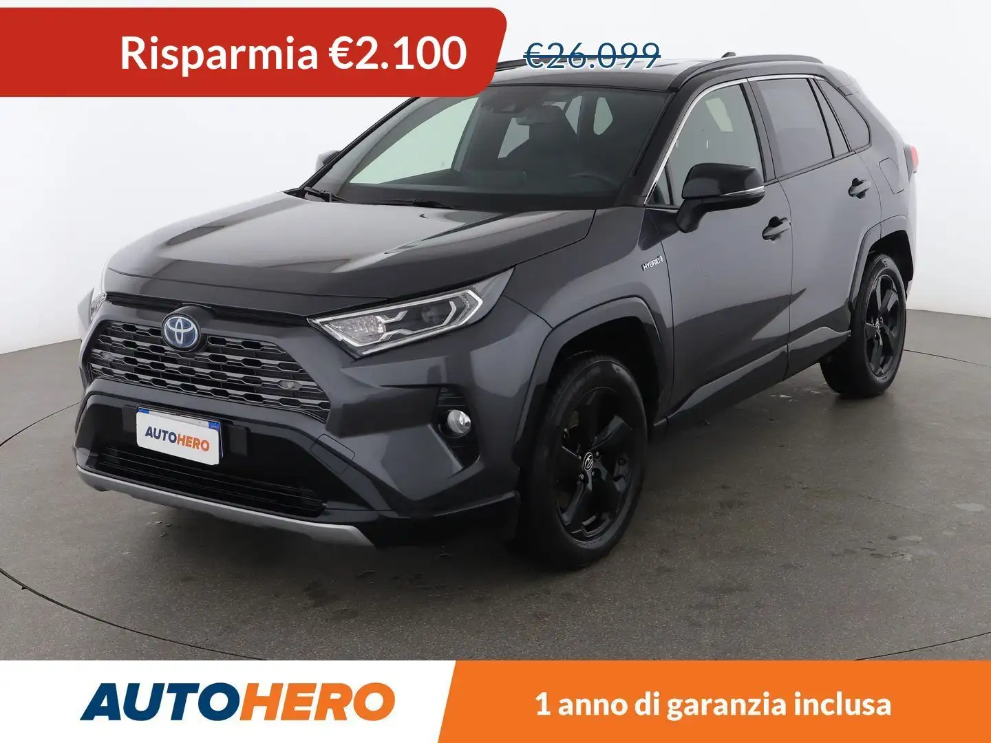 Toyota RAV 4 2.5 Hybrid Style E-CVT FHEV Grigio - 1