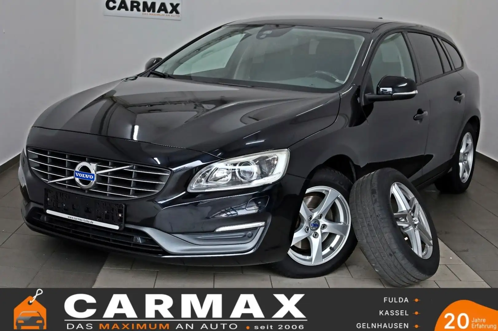 Volvo V60 Kombi Business Edition Xenon,Navi,Harman/K, Nero - 1