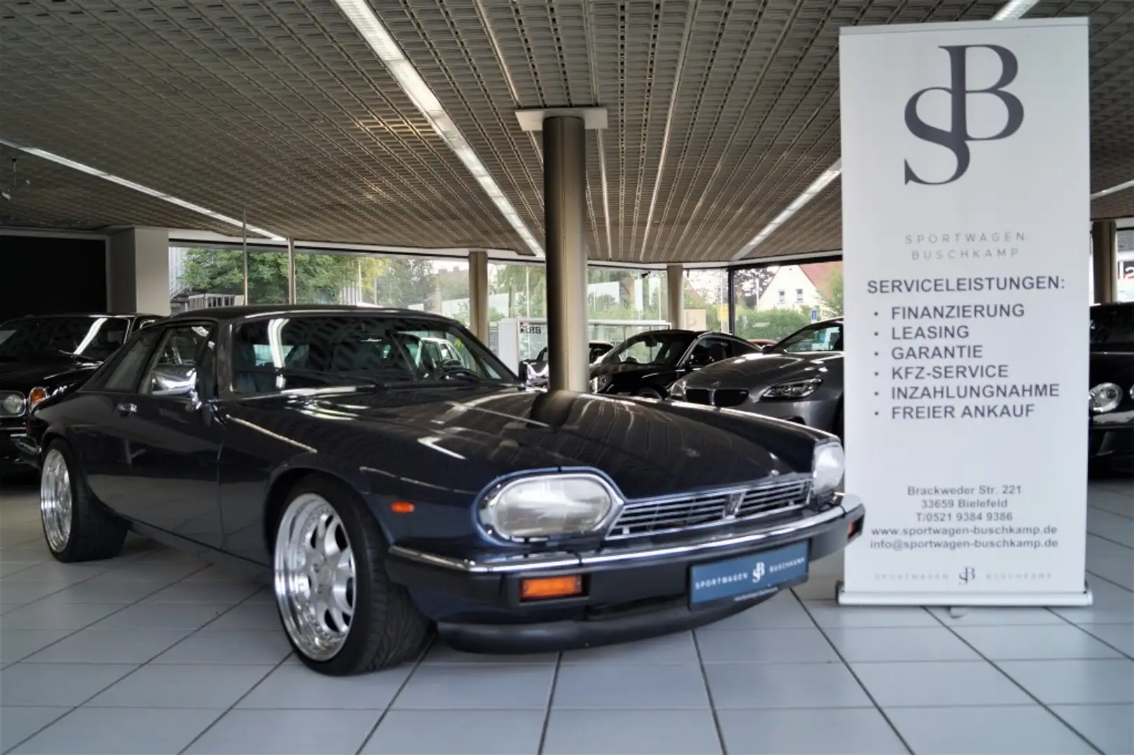 Jaguar XJS 5,3l V12 Autom. LEDER TEMPOMAT SITZHEIZUNG Mavi - 1