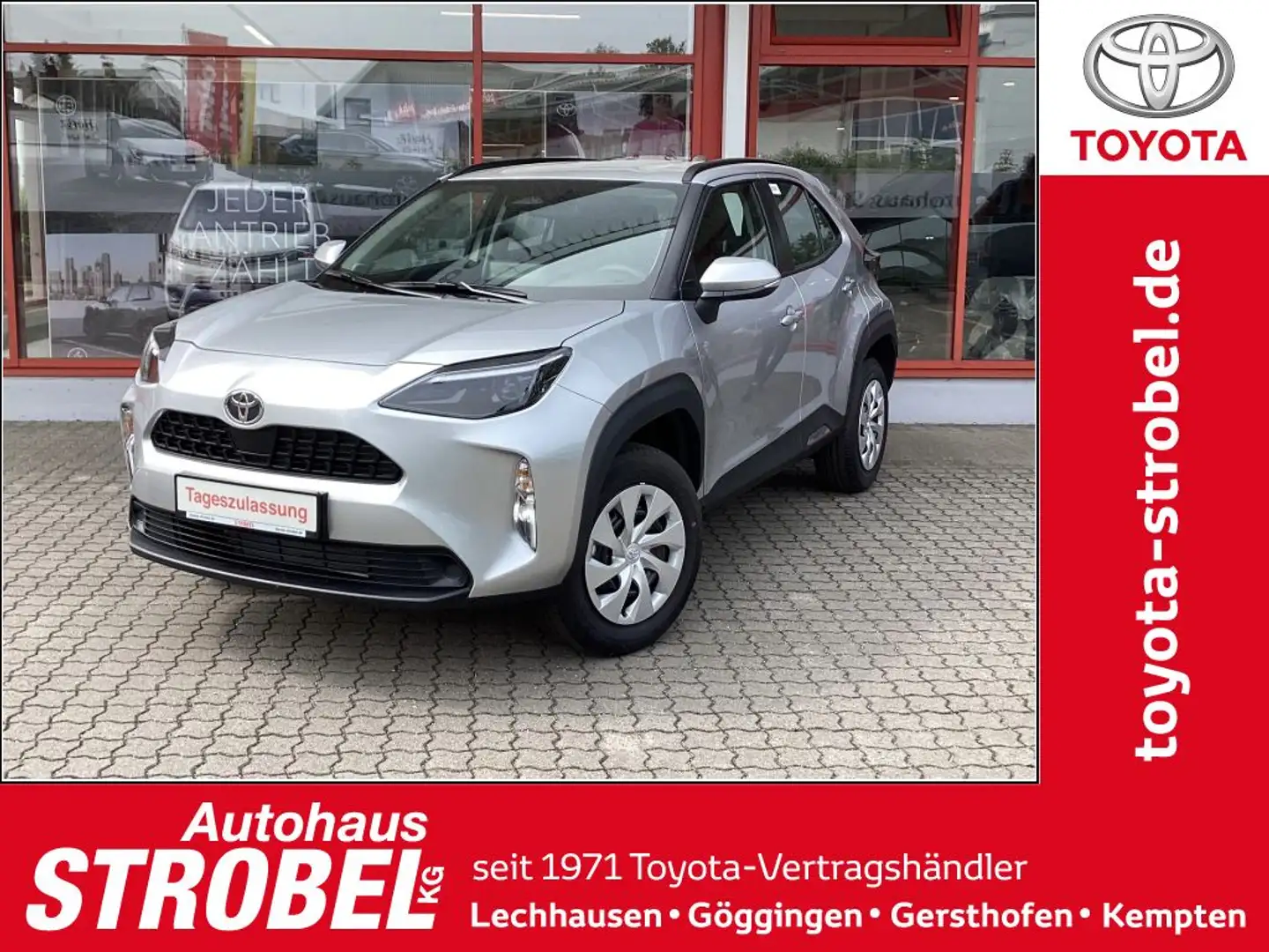 Toyota Yaris Cross Hybrid 116 1.5 Business Edition versch Farben Silber - 1