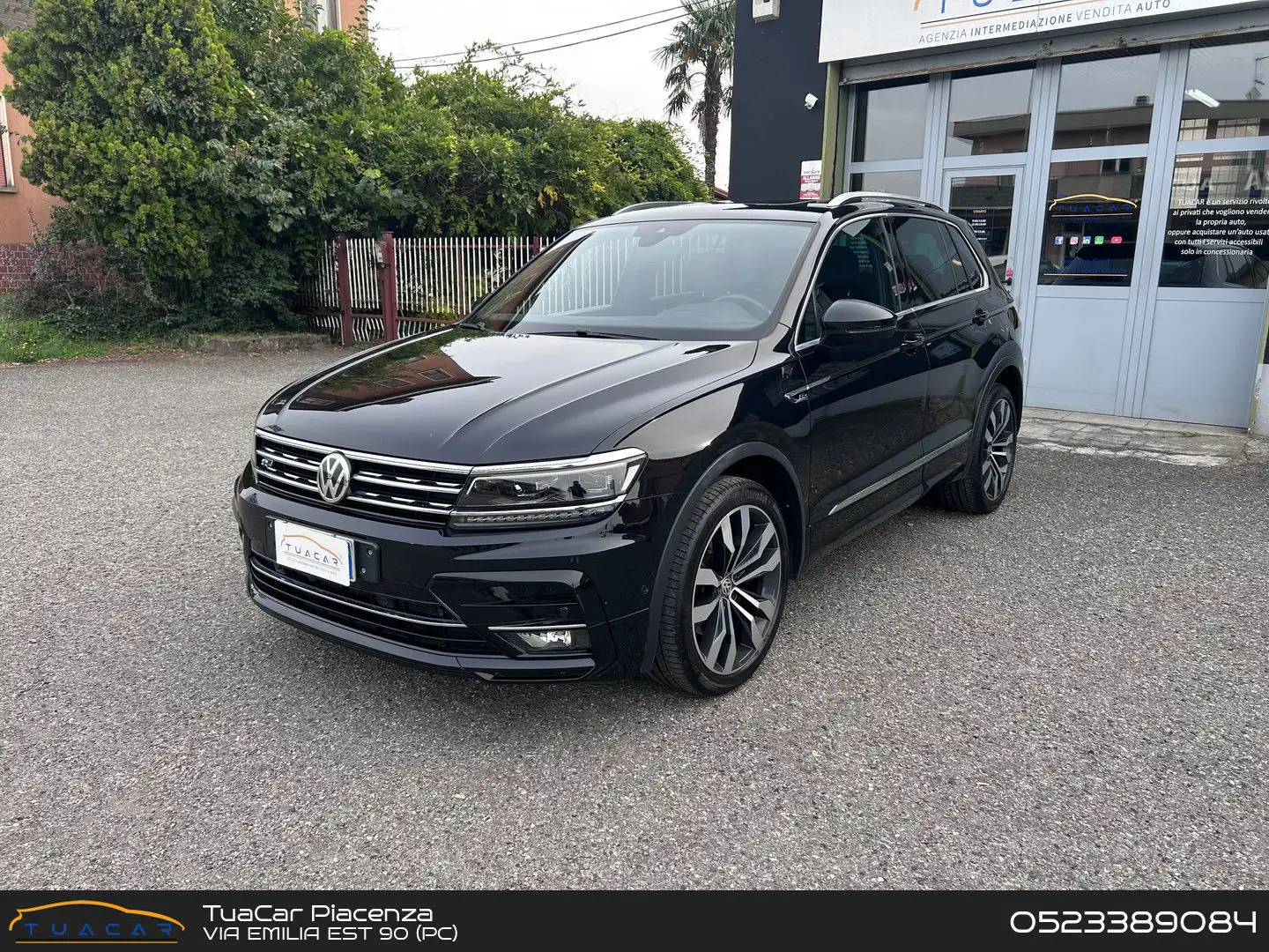 Volkswagen Tiguan 2.0 bitdi R-Line BM 4motion dsg 241 cv Noir - 1