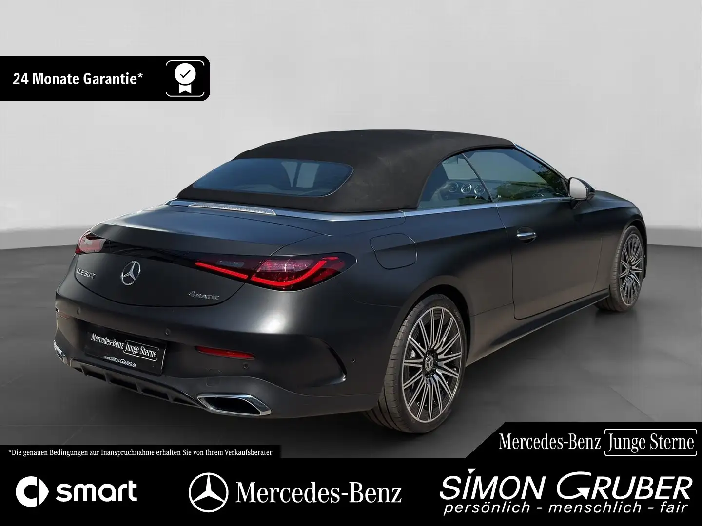 Mercedes-Benz CLE 300 4M Cabrio AMG Sitzklima Massage Nappa Gris - 2