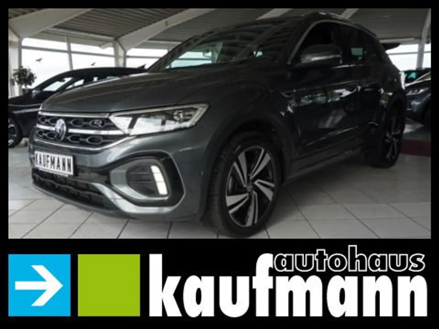 Volkswagen T-Roc T-ROC 1,5 TSI DSG R-LINE ERGO-ACTIVE EL.HECK NAVI Gris - 1