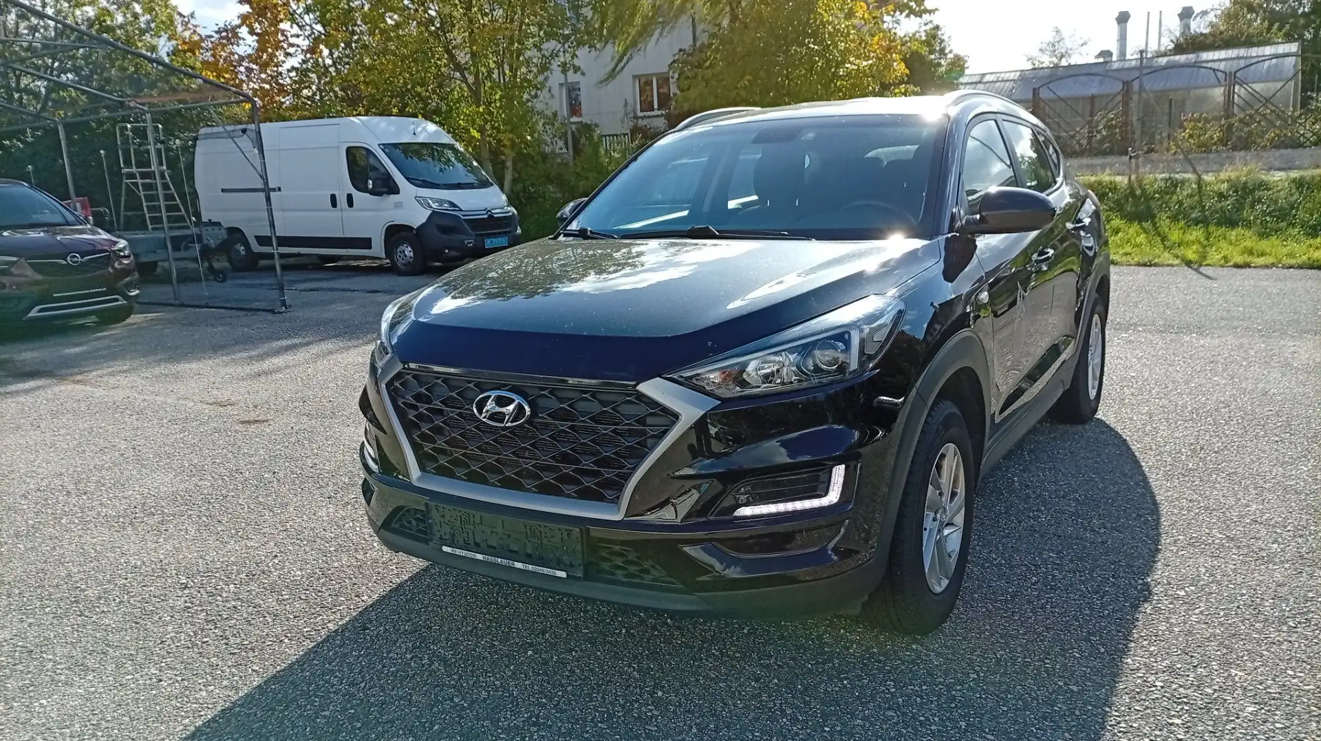 Hyundai TUCSON Tucson 1.6 LEVEL 2 2WD * MwSt Ausweisbar Schwarz - 1