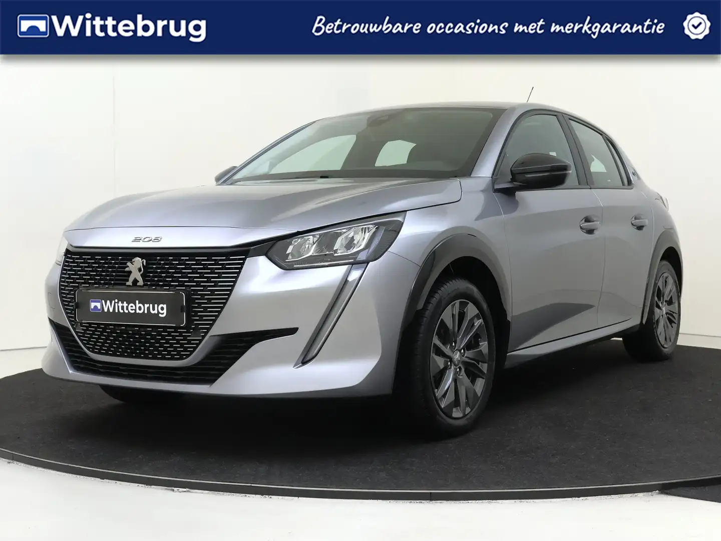 Peugeot e-208 EV Active Pack 50 kWh 3-FASE | Navigatie | Climate Gris - 1