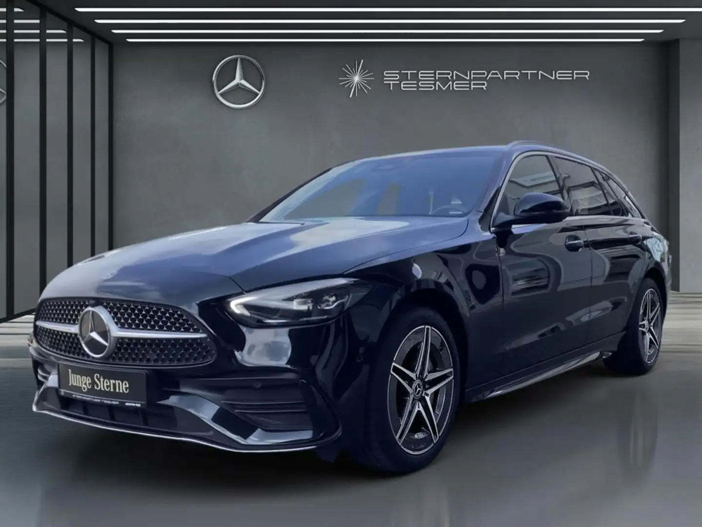 Mercedes-Benz C 300 e T AMG Kamera LED eHeck Ambiente MBUX-Nav Nero - 2