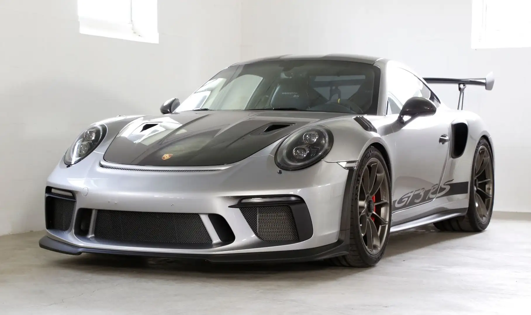 Porsche 991 911 GT3 RS, Weissach, Lift, Vollleder, BOSE, Cam Argento - 1