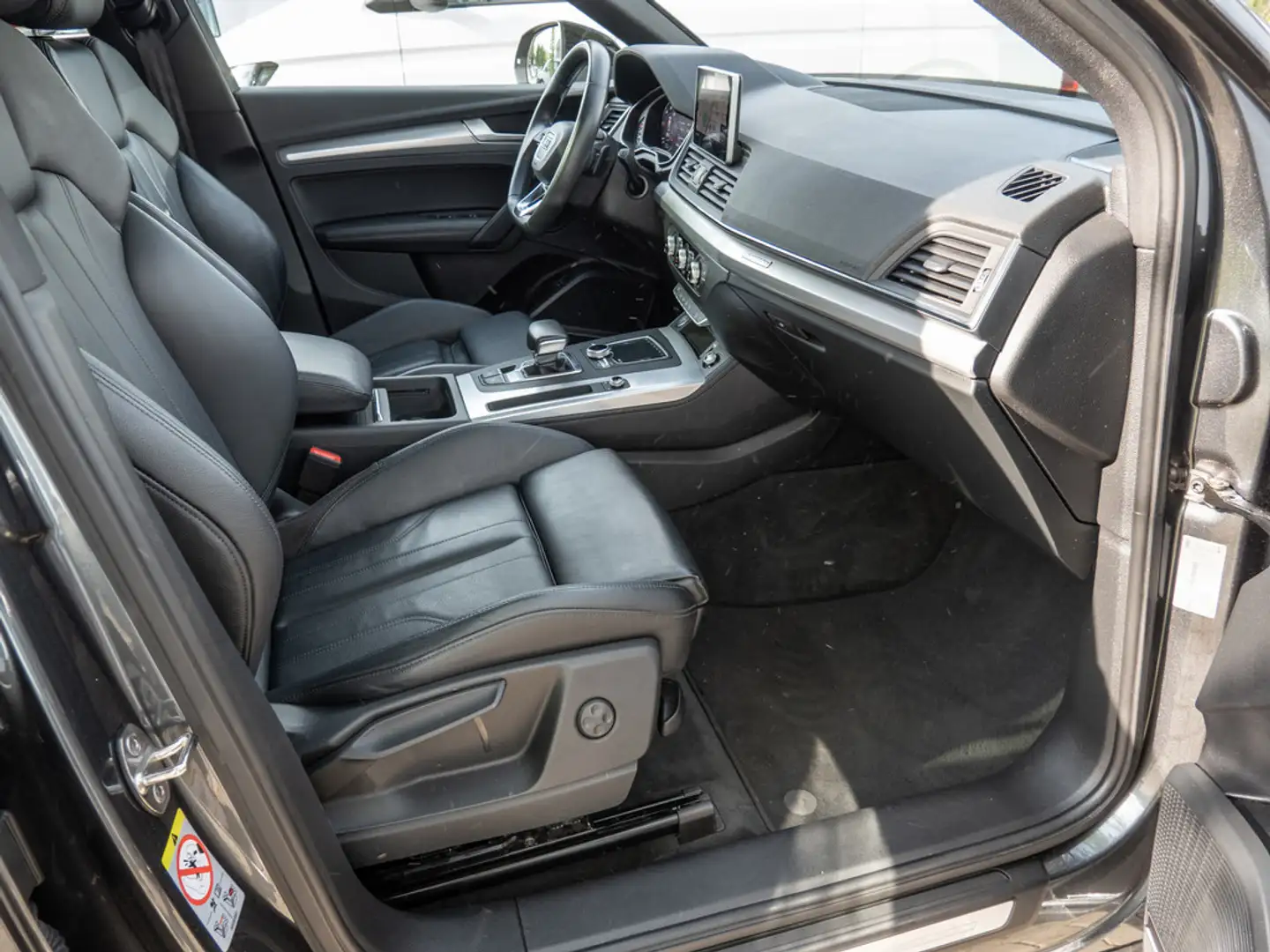 Audi Q5 40TDI quattro S line LED NAVI AHK PANORAMA Gris - 2