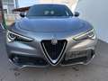 Alfa Romeo Stelvio Super Q4*4 WD*Pano*Leder*AHK*Euro6-TEMP* Gris - thumbnail 8