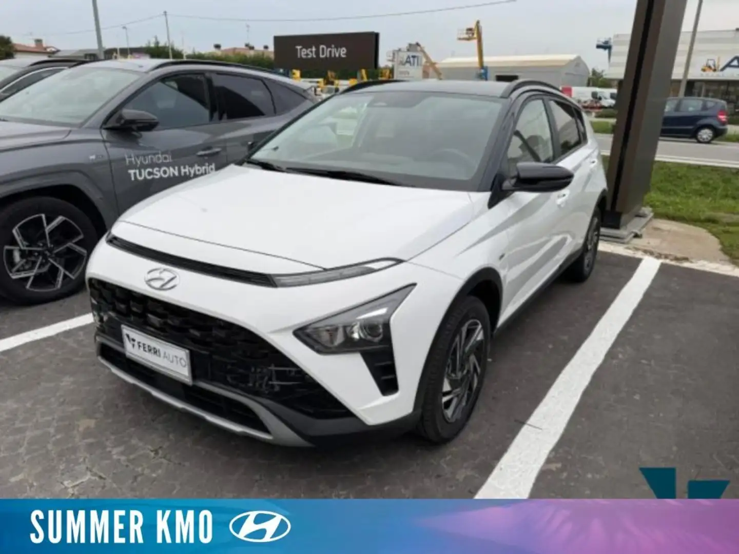 Hyundai BAYON 1.0 T-GDI Hybrid 48V iMT Exclusive Blanc - 1