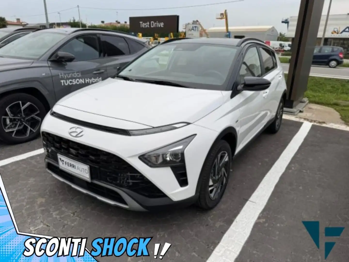 Hyundai BAYON 1.0 T-GDI Hybrid 48V iMT Exclusive Blanc - 1