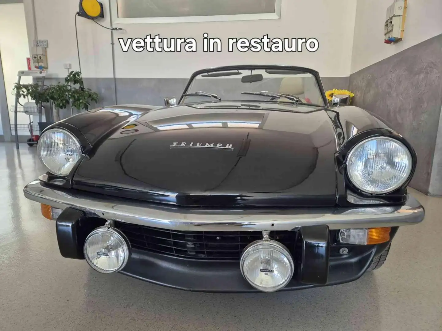 Triumph Spitfire Mk4 cabrio del 1971 Noir - 1