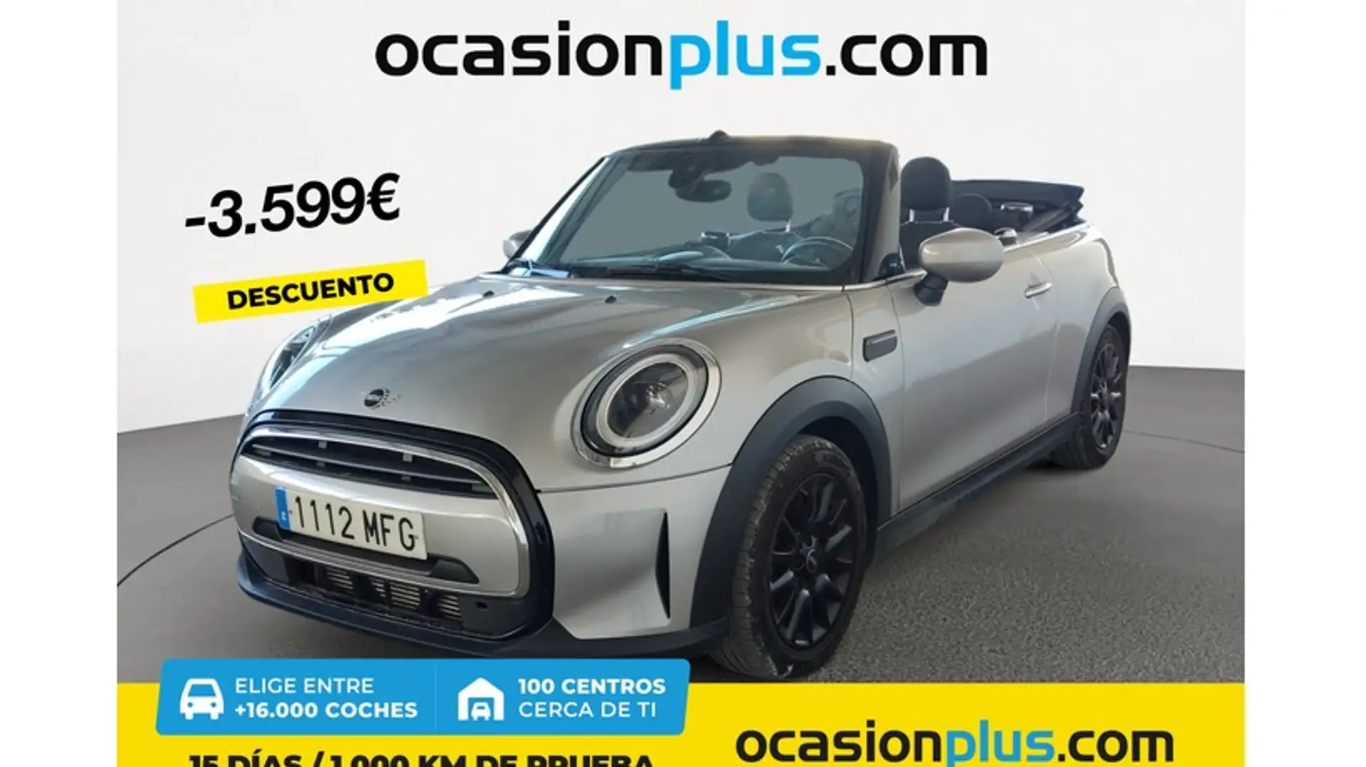 MINI Cooper Cabrio Aut. Plateado - 1
