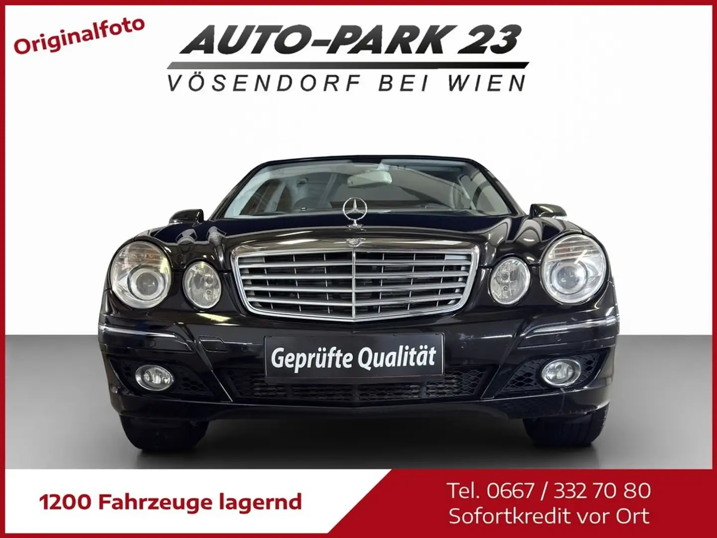 Mercedes-Benz E 220 E 220 Elegance CDI Aut.**SEHR GEPFLEGT **MOD2008 Schwarz - 2