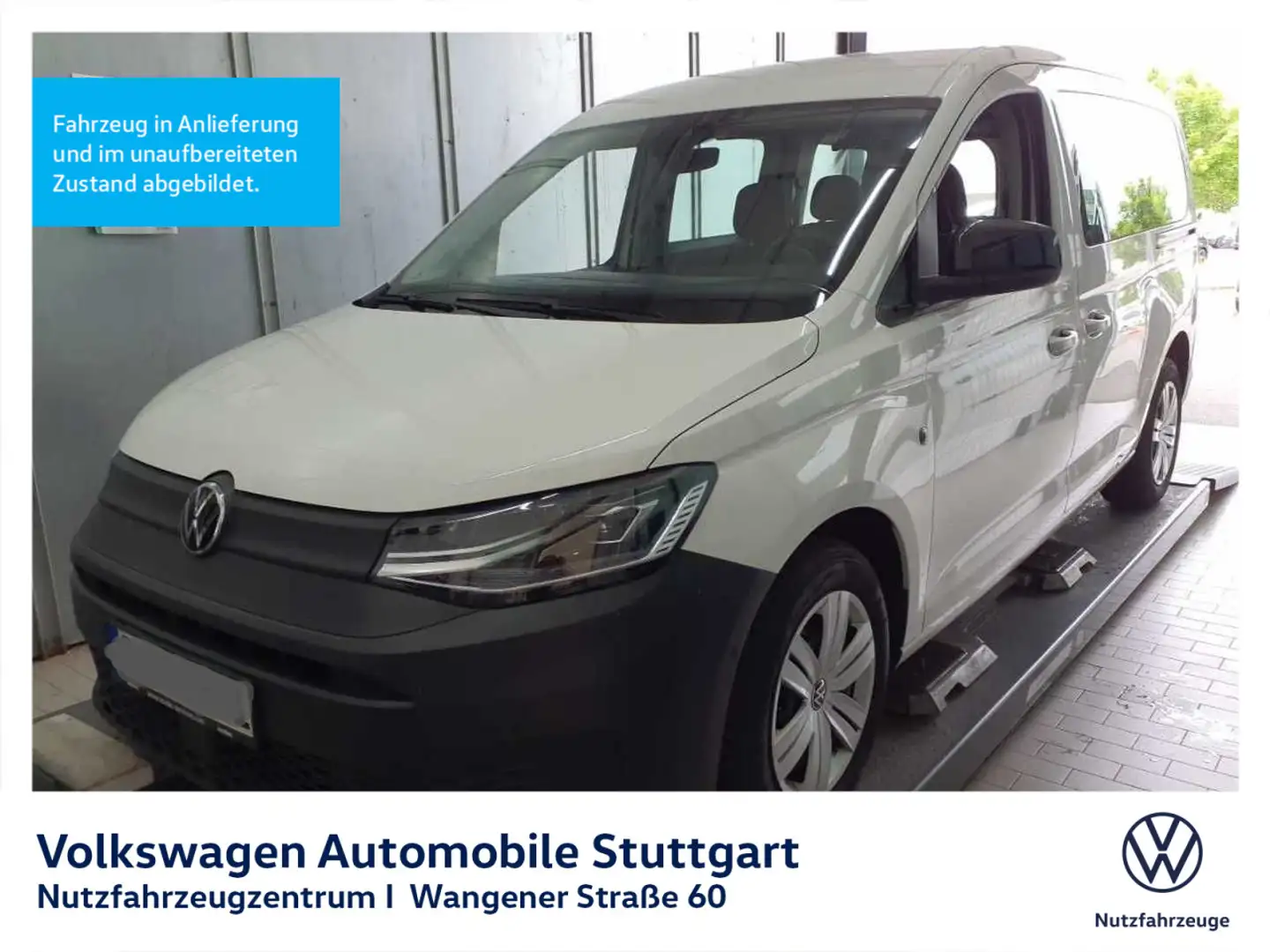 Volkswagen Caddy 2.0 TDI Euro 6d ISC FCM Blanc - 2