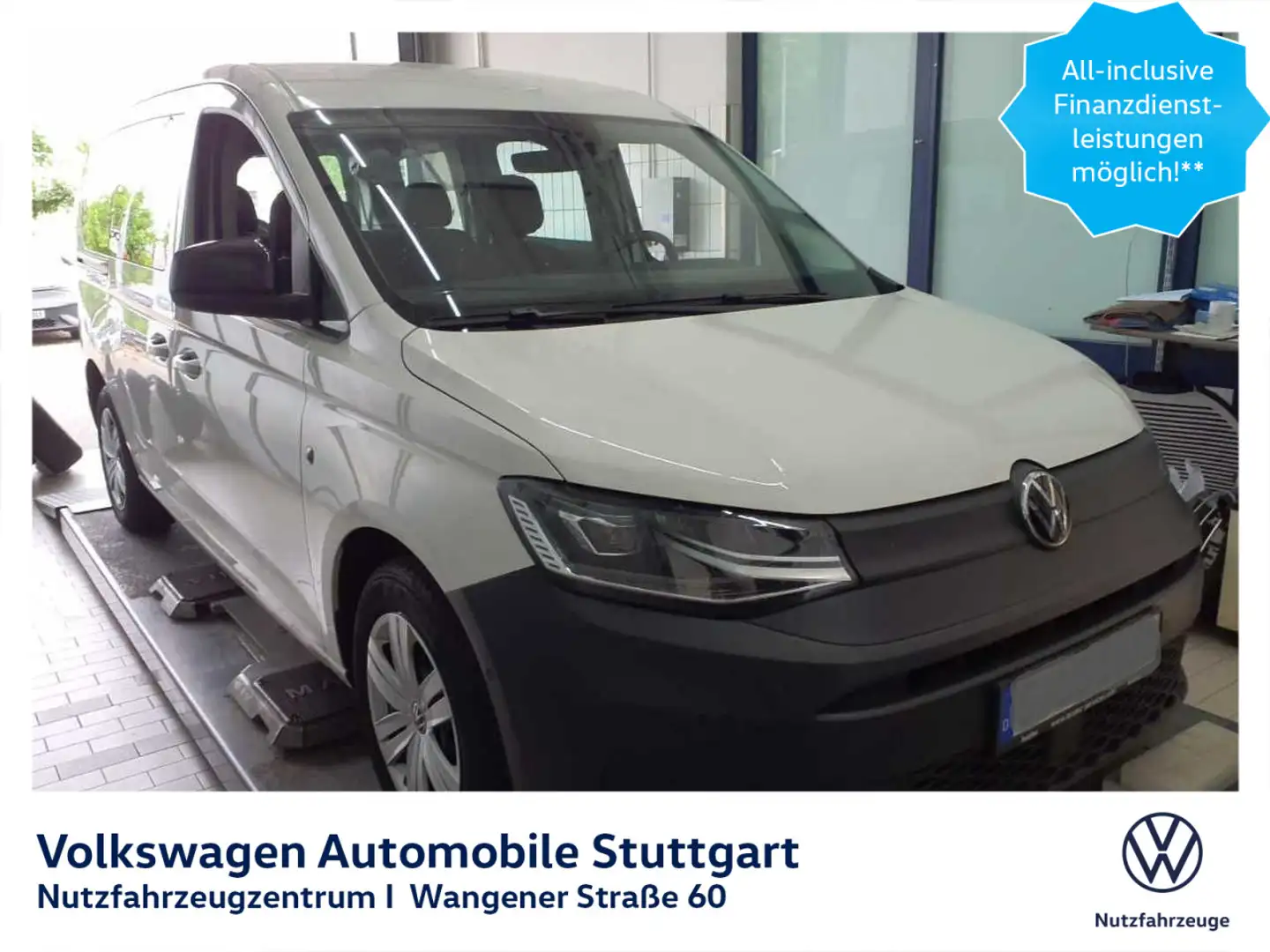 Volkswagen Caddy 2.0 TDI Euro 6d ISC FCM Wit - 1