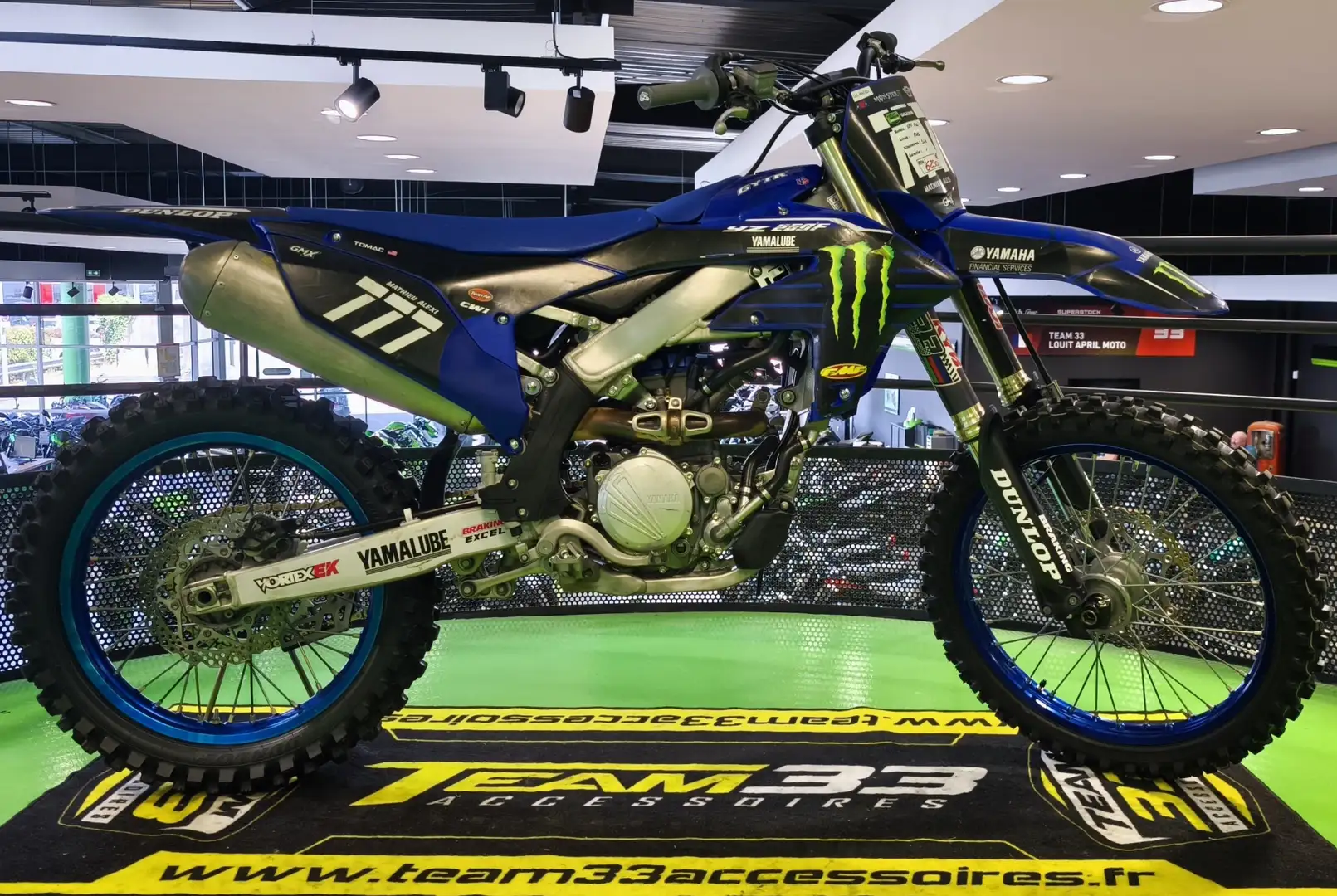 Yamaha YZ 250 Bleu - 1