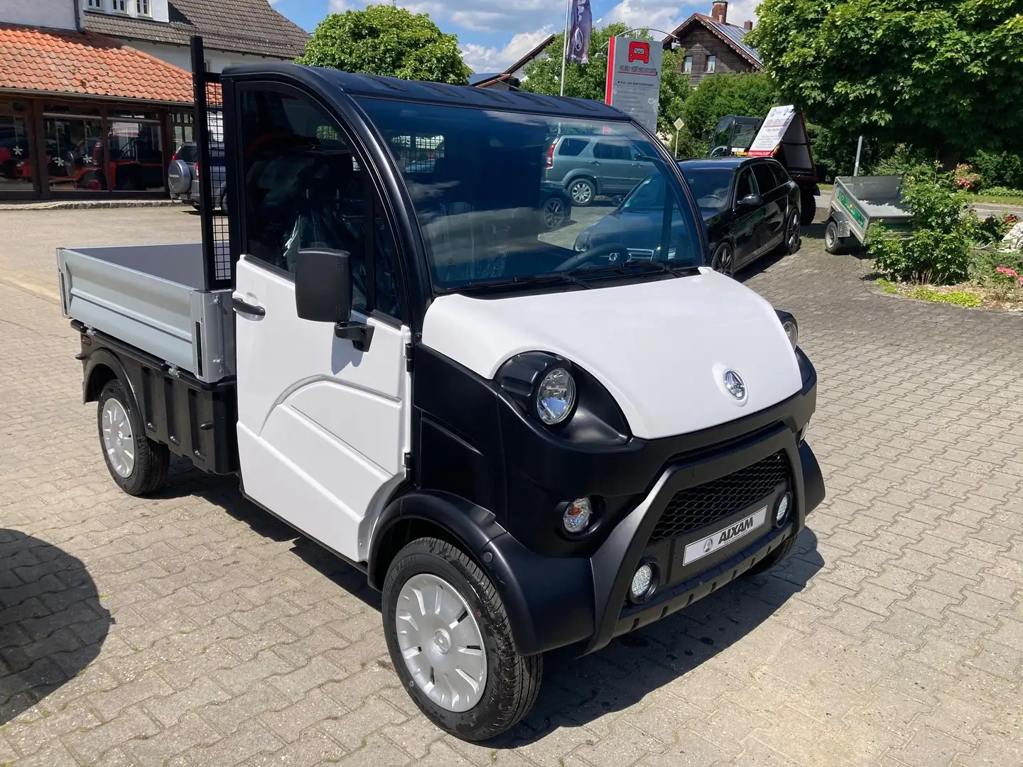 Aixam D-truck Diesel Pritsche Laderaumschutzgitter 45km/h Blanc - 2