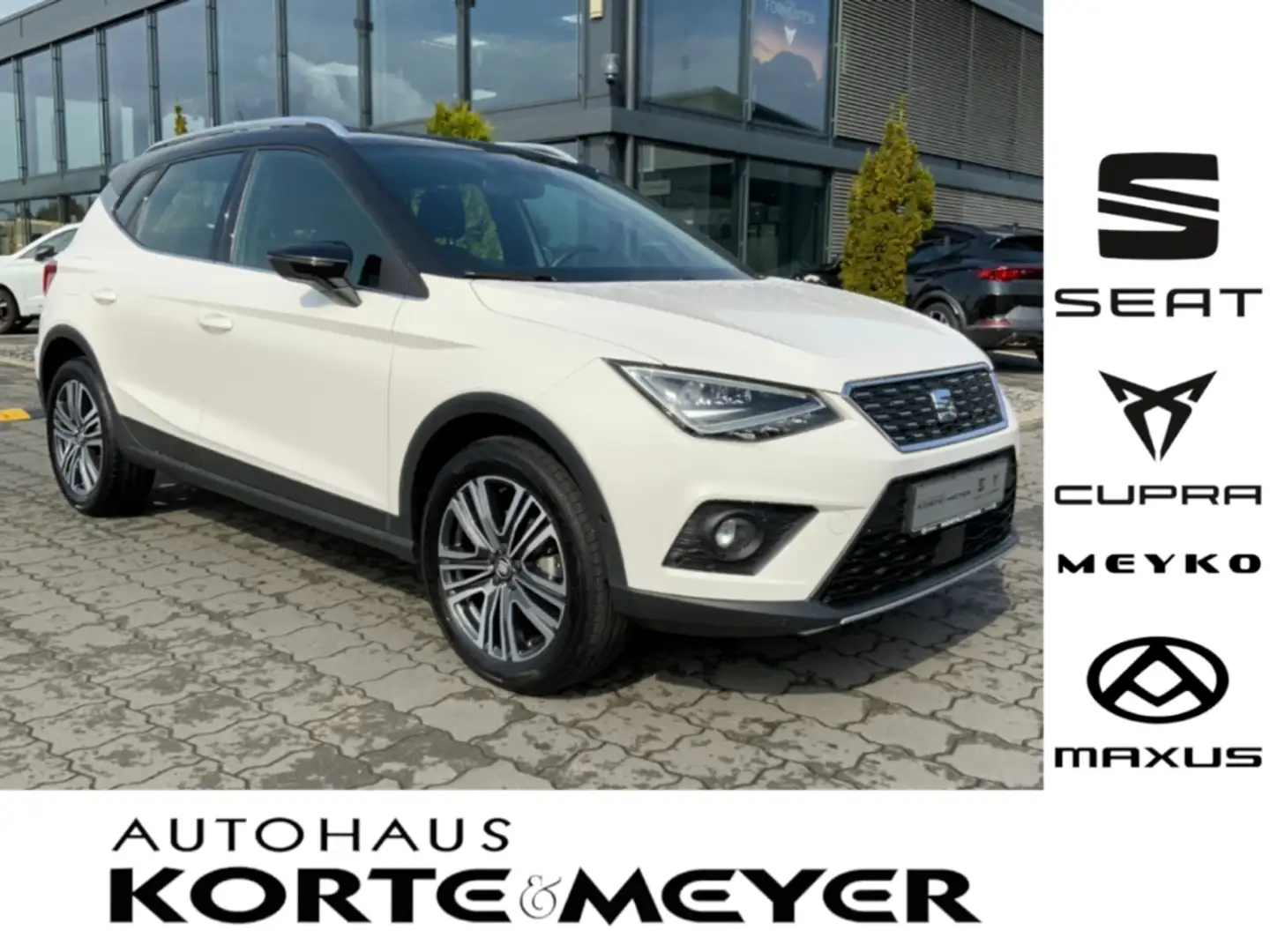 SEAT Arona Xcelllence 1.0TSI 6-Gang+Navi+ Sitzhzg Weiß - 1