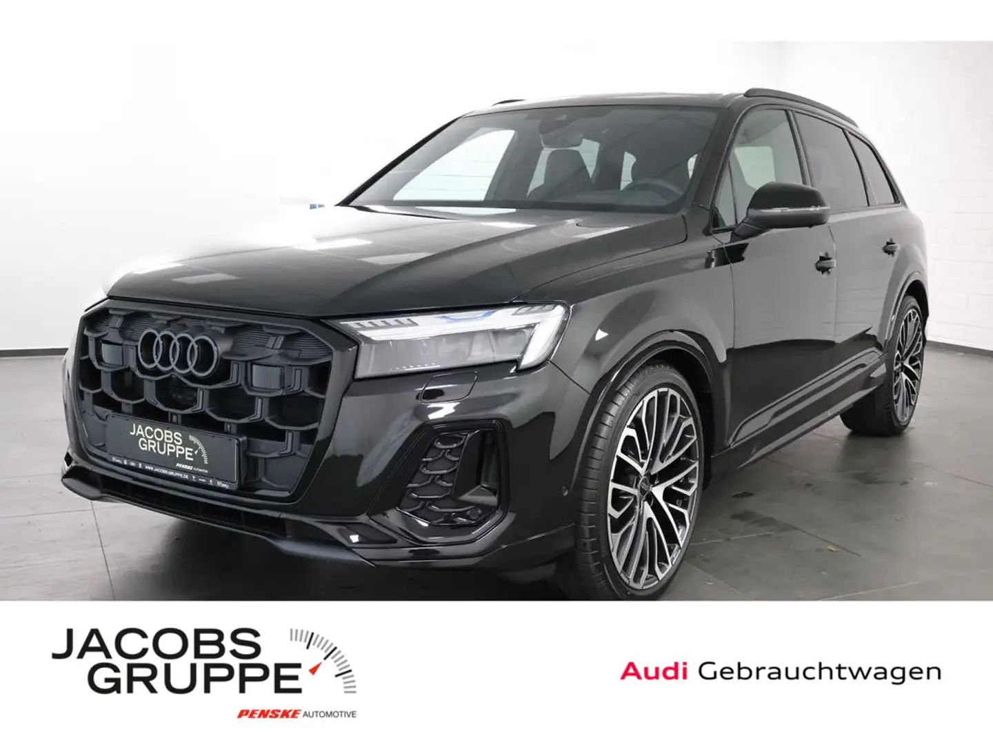 Audi Q7 50 TDI quattro S line Navi,Matrix,AHK,HUD Schwarz - 1