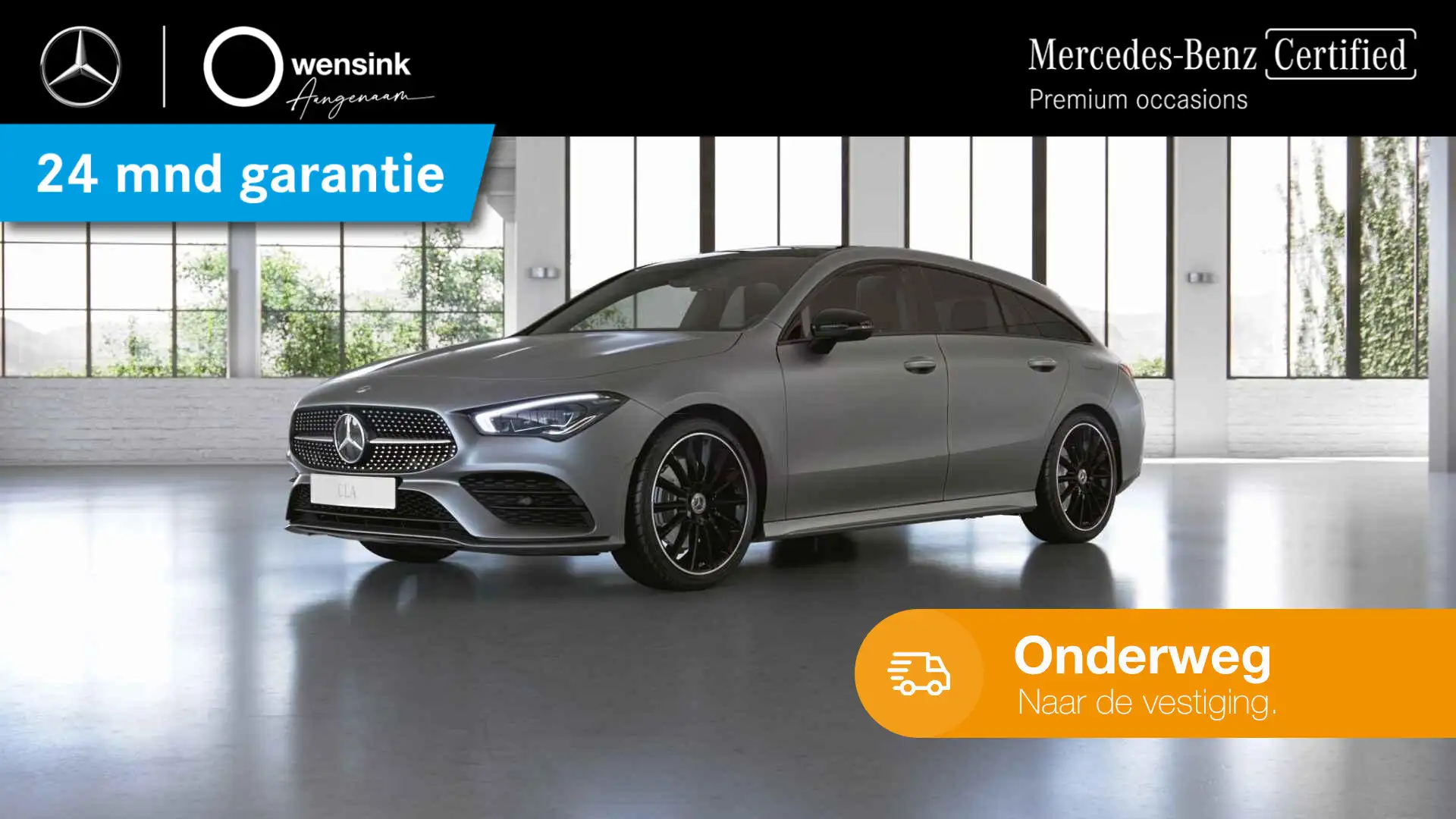 Mercedes-Benz CLA 250 Shooting Brake e Star Edition AMG Line | Panoramad Grijs - 1