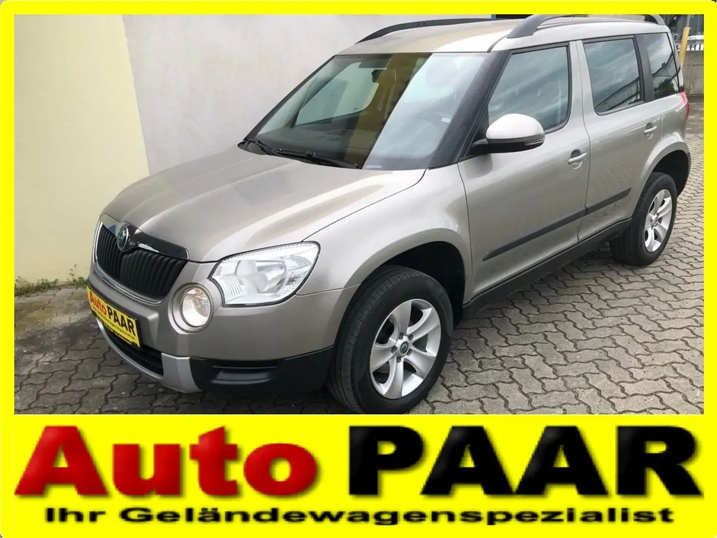 Skoda Yeti 4x4 Active 2,0 TDI***1.Besitz!!!,erst 120.000km!!! Grau - 1
