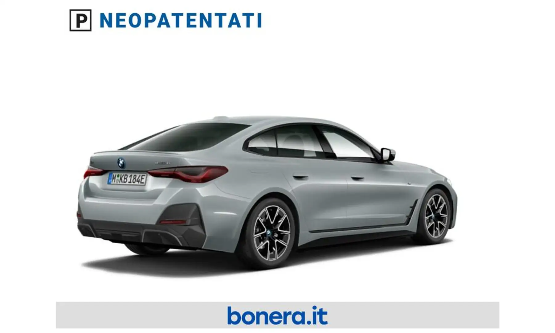 BMW i4 edrive40 Msport auto Grigio - 2