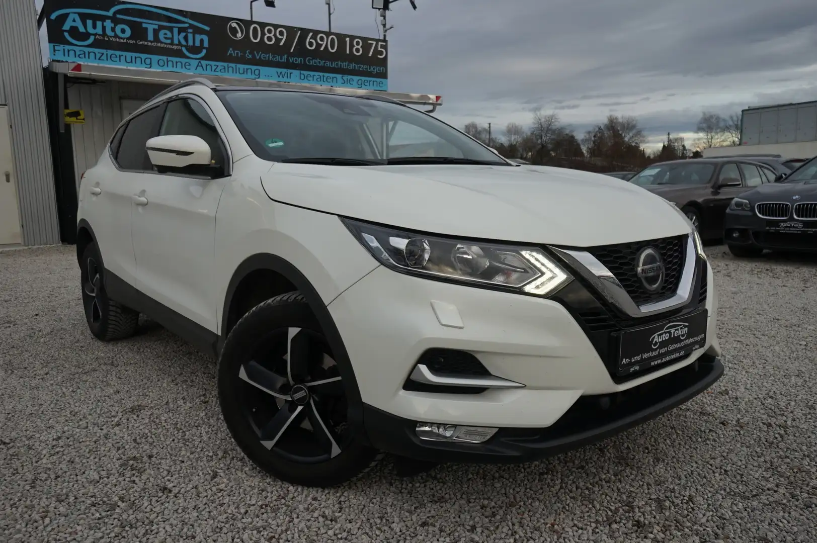 Nissan Qashqai N-Connecta |Panorama| |Rückfahrcamera| Weiß - 1