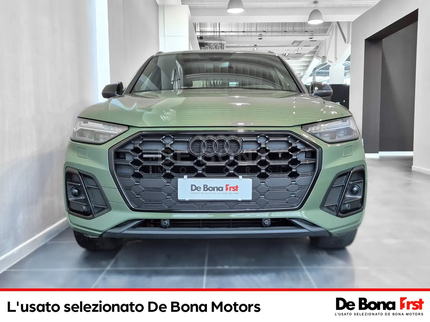 Audi Q5 40 2.0 tdi mhev 12v s line quattro s-tronic Verde - 2