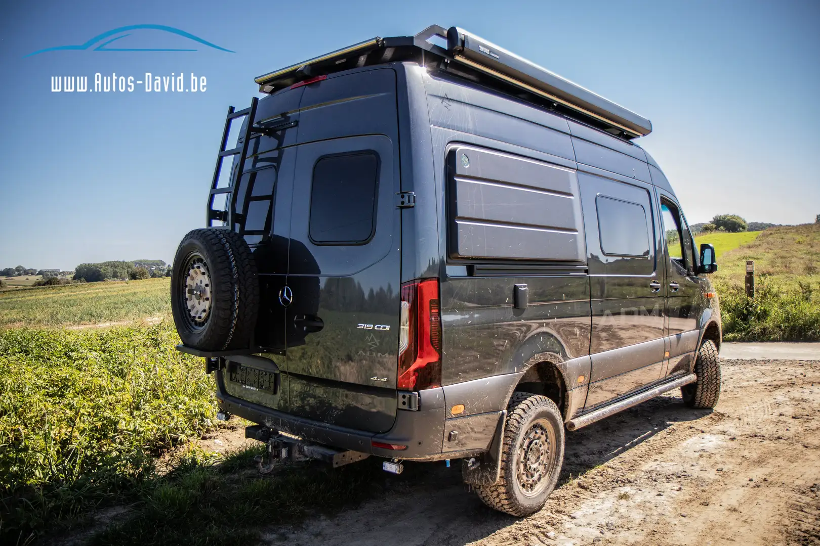 Mercedes-Benz ADM Sprinter Ghost Offroad 319 cdi Camper 4X4 Grijs - 2
