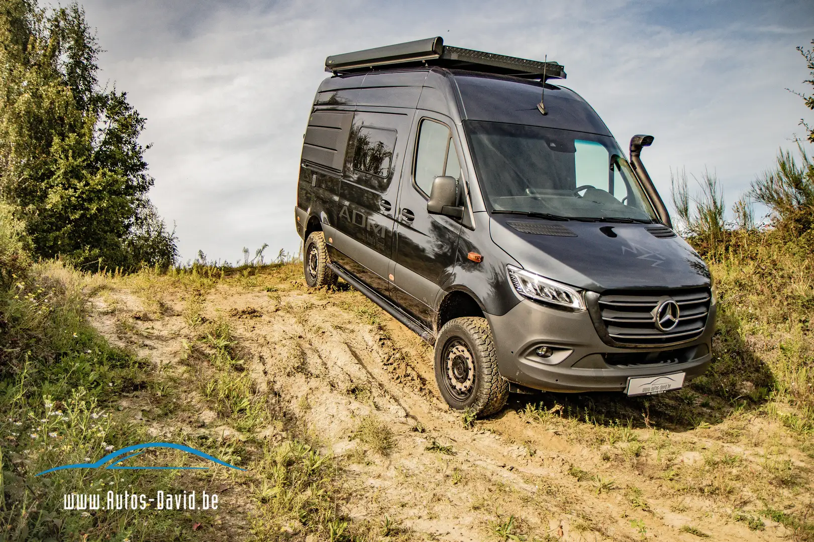 Mercedes-Benz ADM Sprinter Ghost Offroad 319 cdi Camper 4X4 Grijs - 1