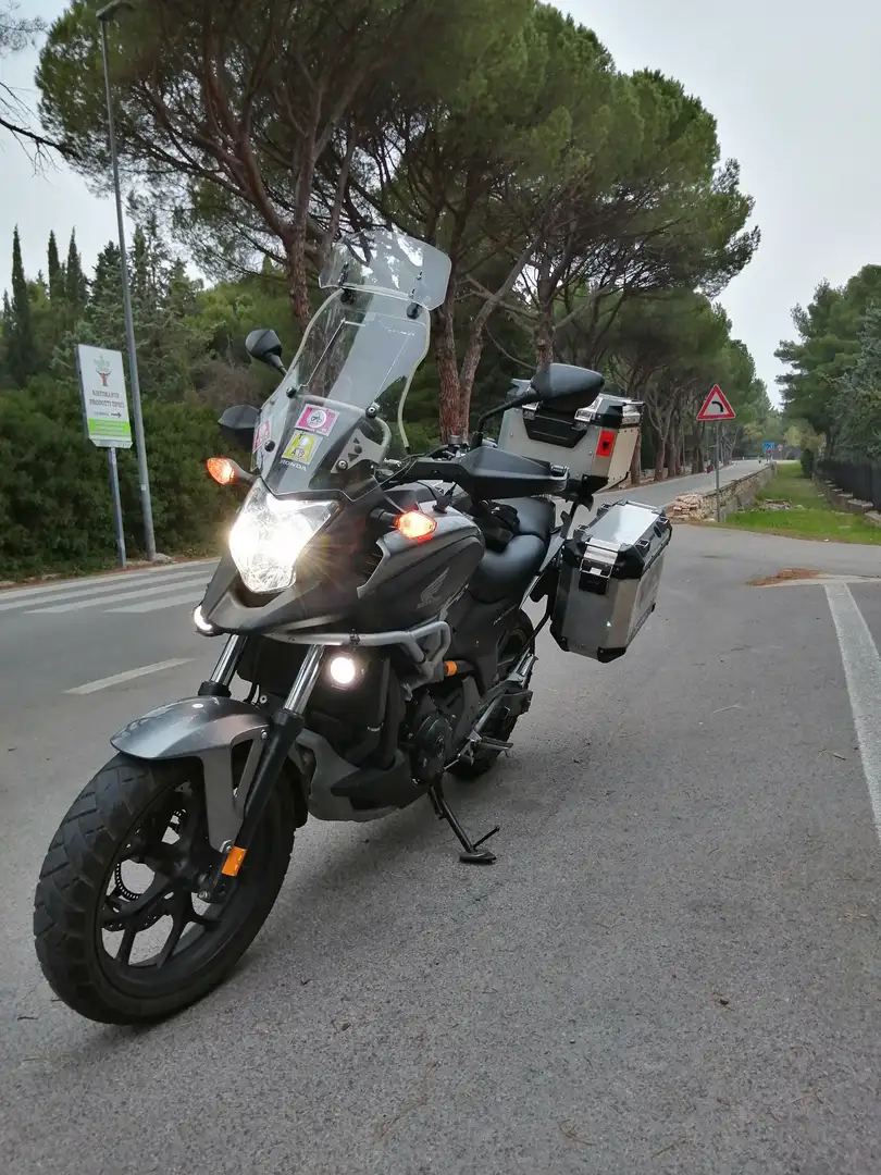 Honda NC 750 travel Gris - 2