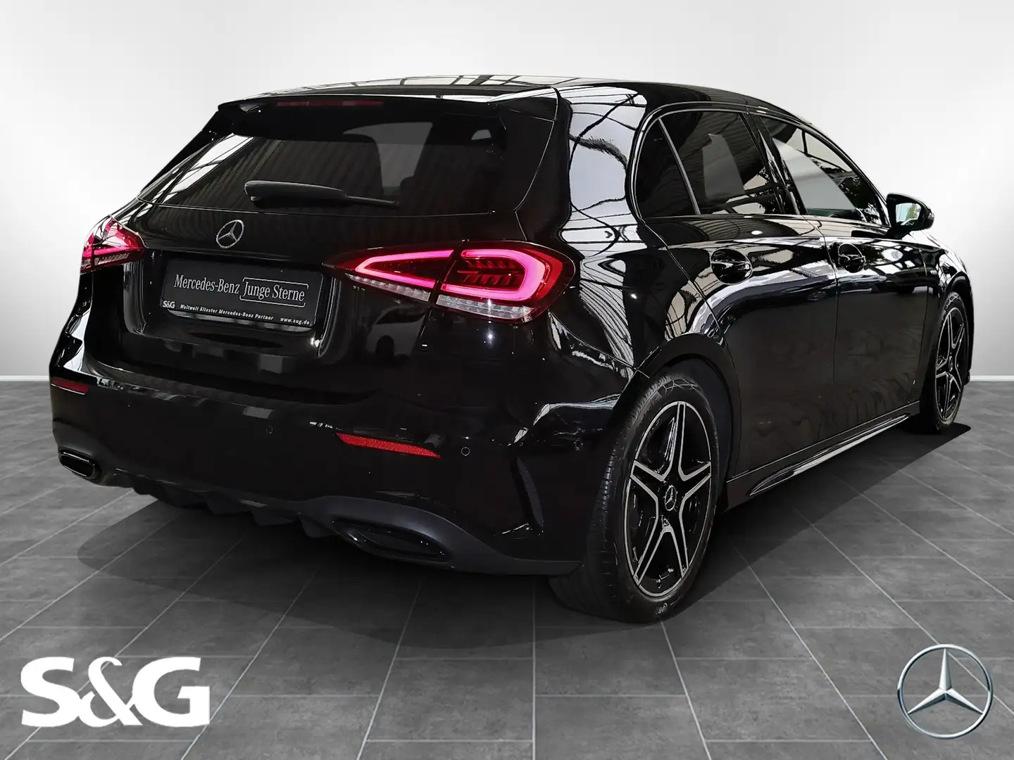 Mercedes-Benz A 180 EDITION2020 MBUX+NIGHT PAKET+LED+MBUX+18" Schwarz - 2