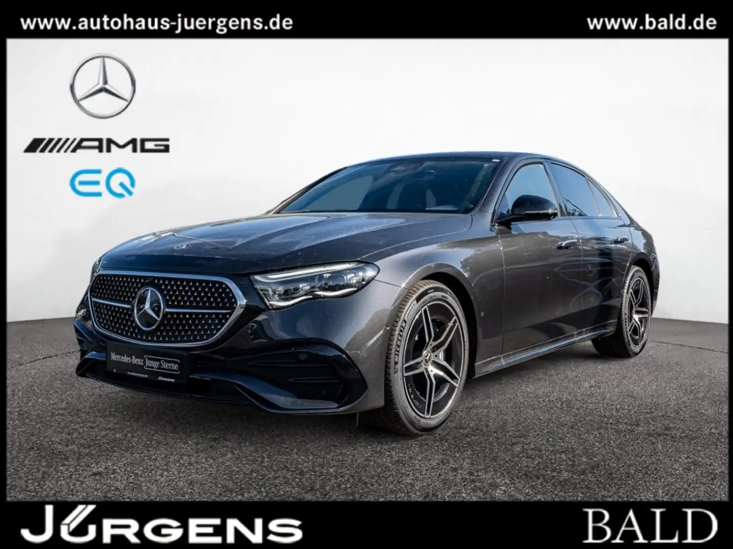 Mercedes-Benz E 450 4M AMG-Sport/Super/Burm/AHK/Night/DIGITAL Grau - 1