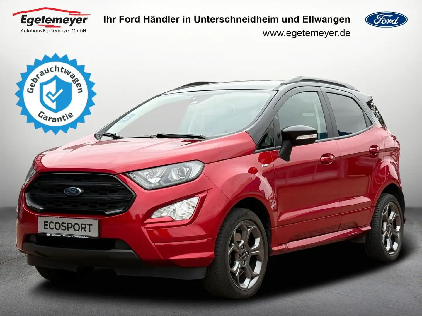 Ford EcoSport ST-Line NAVI DAB KEYFREE PDC Rot - 1