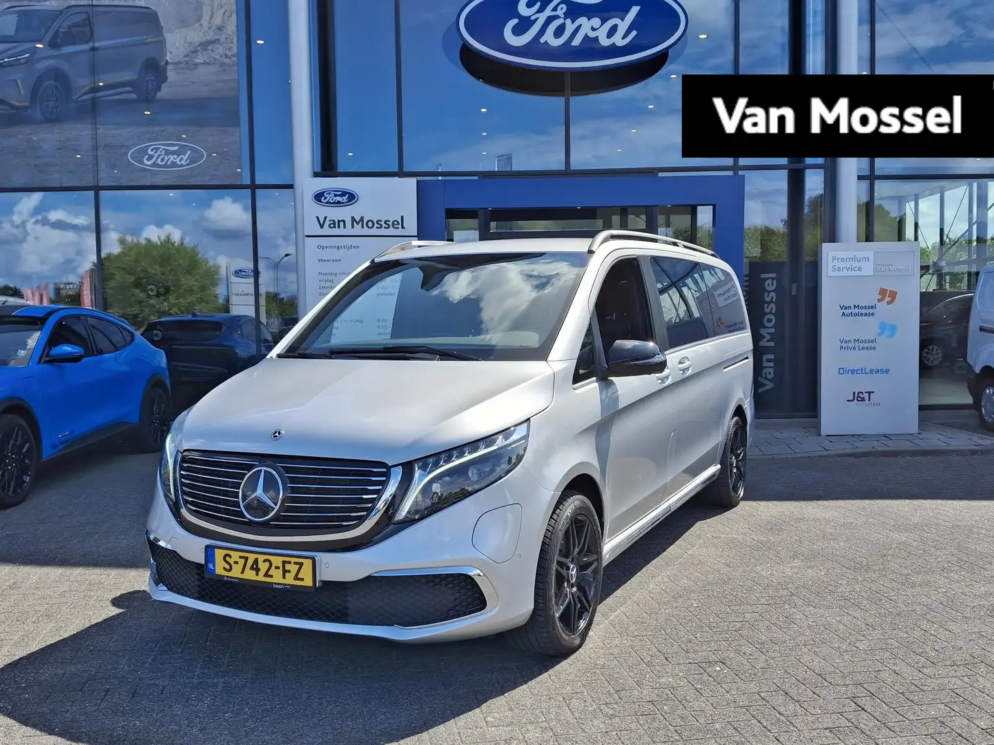 Mercedes-Benz EQV 300 L2 Avantgarde 90 kWh Automaat | 7 persoons | Burme Gris - 1