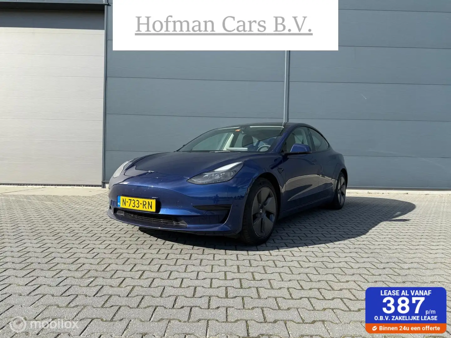 Tesla Model 3 Standard Range LFP RWD Plus 60 kWh 2021 Warmtepomp Blau - 1