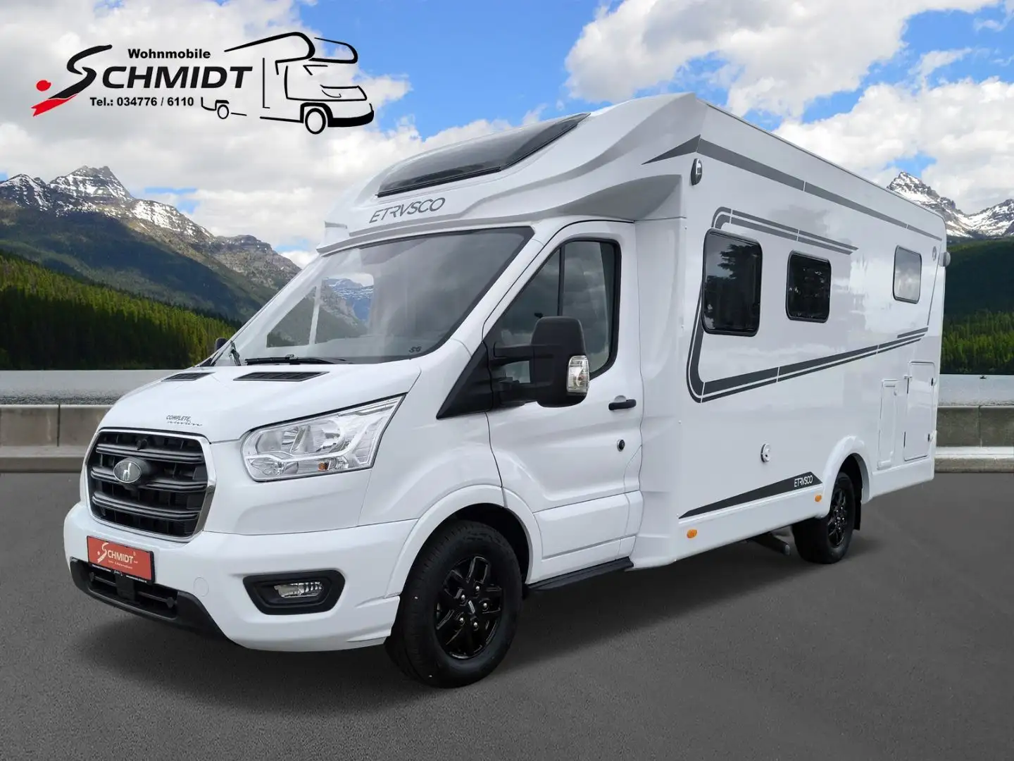 Etrusco 7.3 SF T Auto ELBA Complete Selection DUO C. Fuß Weiß - 1