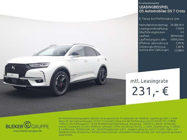 DS Automobiles DS 7 Crossback E-Tense 4x4 Performance Line