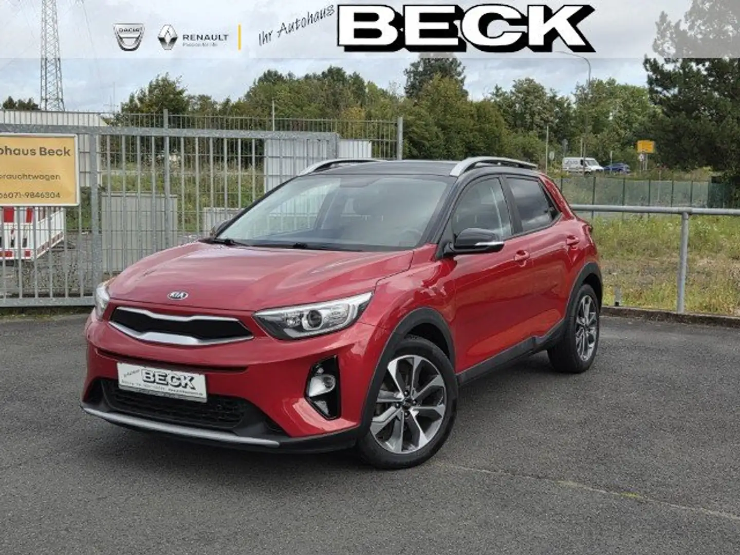 Kia Stonic Vision 1.0T | AHK,Navi,Klima,Lenkradheiz.,BT,LED-T Rot - 1