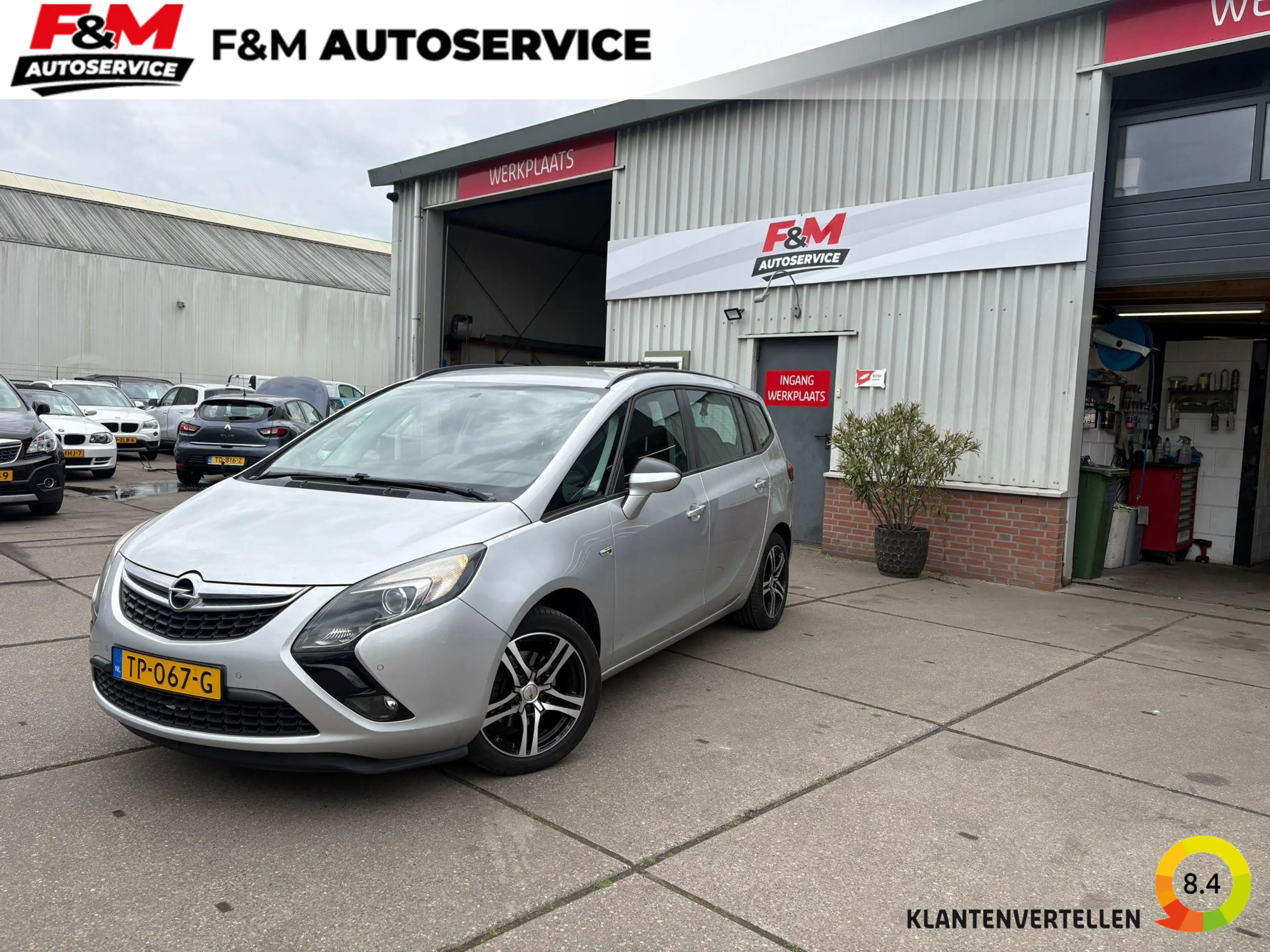 Opel Zafira Tourer 1.4 Edition 7p. Clima, stoel-stuur verwarming, fie