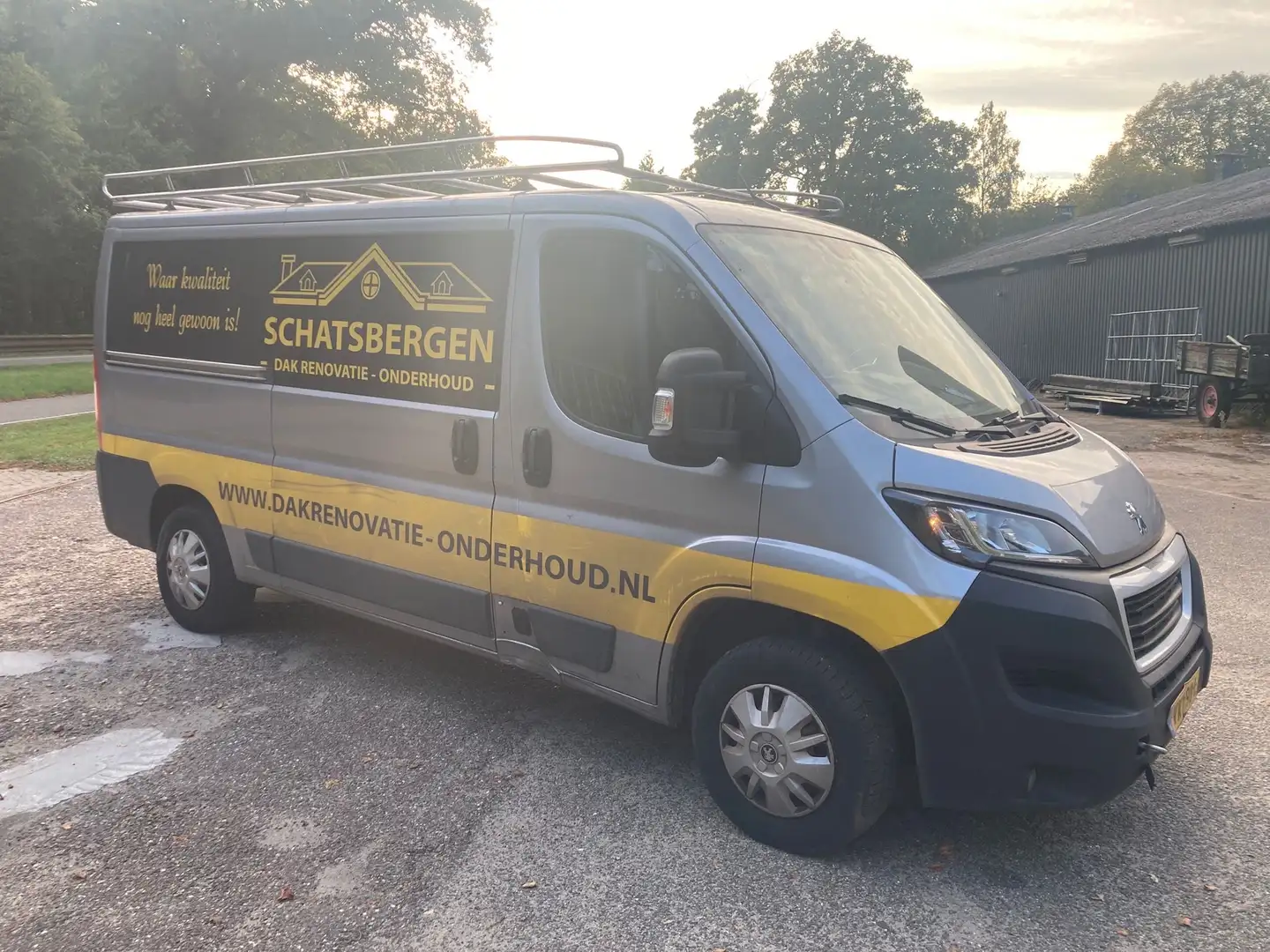 Peugeot Boxer 335 2.2 HDI L2H1 Motor Defect Grijs - 1