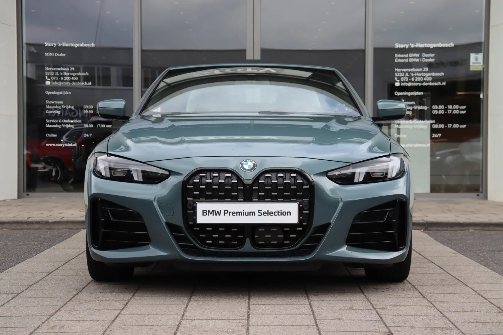 BMW 420 4 Serie Cabrio 420i High Executive M Sport Automaa Vert - 2