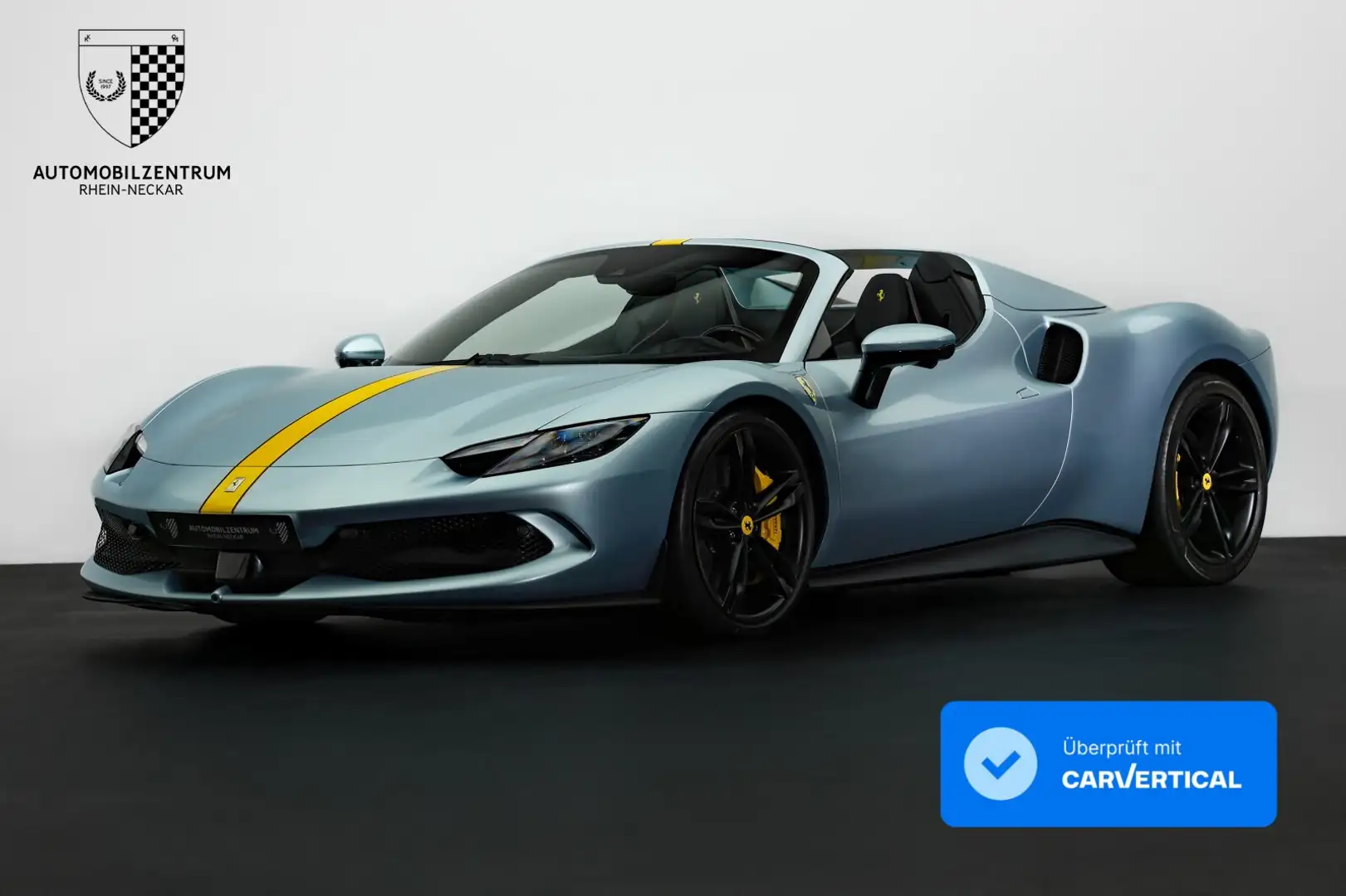 Ferrari 296 GTS 296 GTS Carbon-LED/RacingSeats/360Kam/Lift/PPF Grau - 1